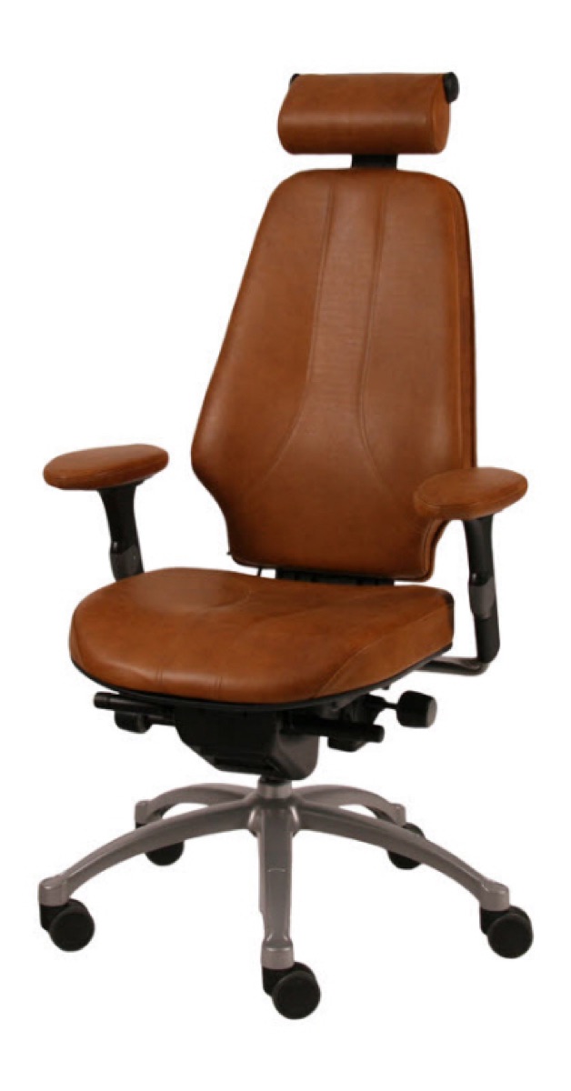 RH300- / RH400-stoel leren bekleding